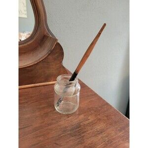 Antique Spence Fountain Pen And Inkwell